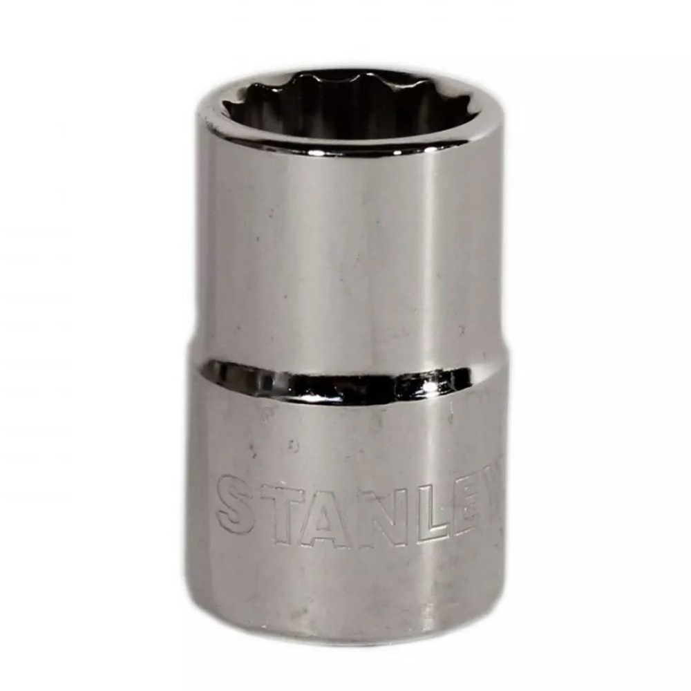 [H0488793] Socket Stanley 1/2 Corto 12pt. Cromo Vanadio. X 21mm
