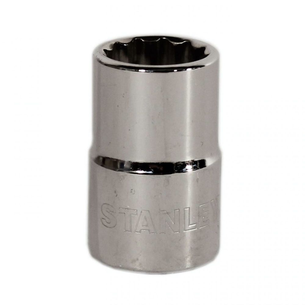 [H0488799] Socket Stanley 1/2 Corto 12pt. Cromo Vanadio. X 27mm
