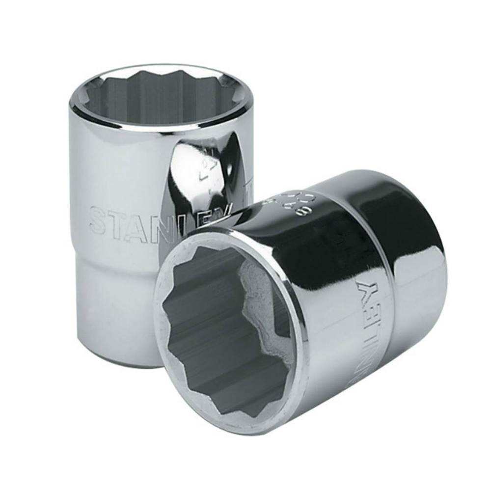 [H0489672] Socket Stanley 3/4 Corto 1-7/16 12pt. Cromo Vanadio. X