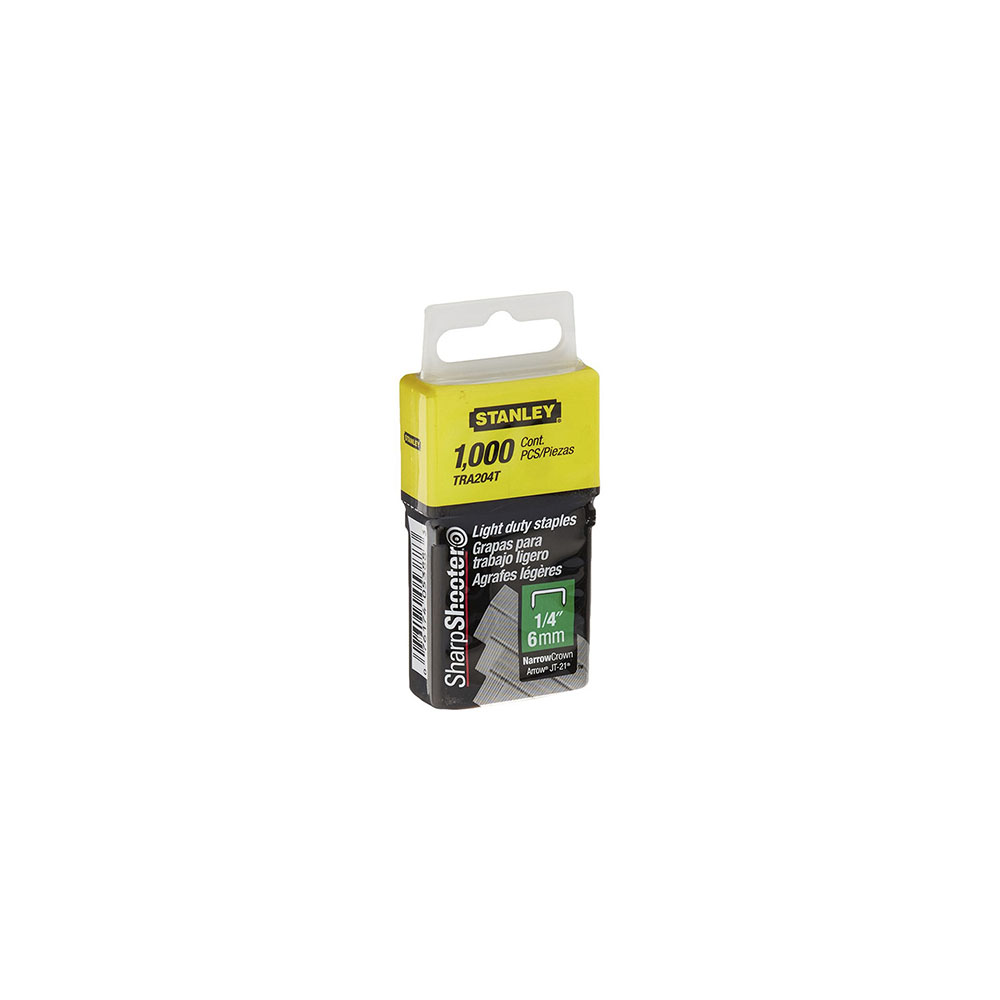 [H04TRA24] Grapas Para Engrap. Tr45 Stanley 1/4-1000p. Metal. 1/4