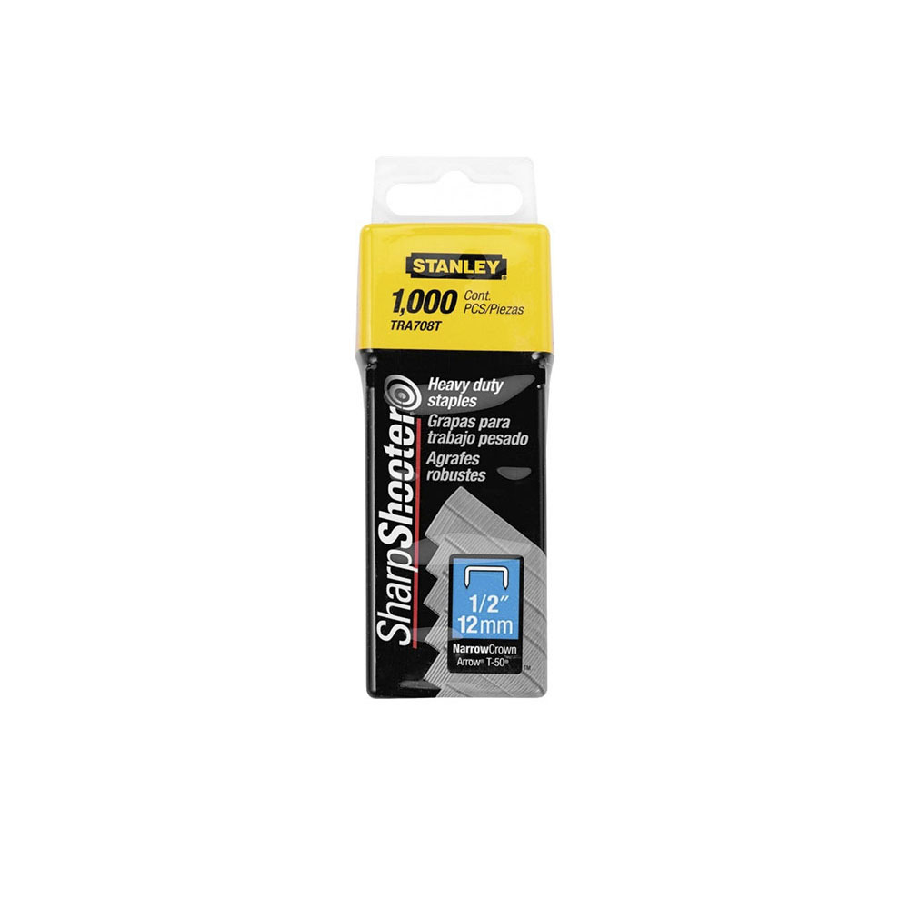 [H04TRA78] Grapas Para Engrap. Tr100 Stly 1/2-1000p. Metal. 1/2