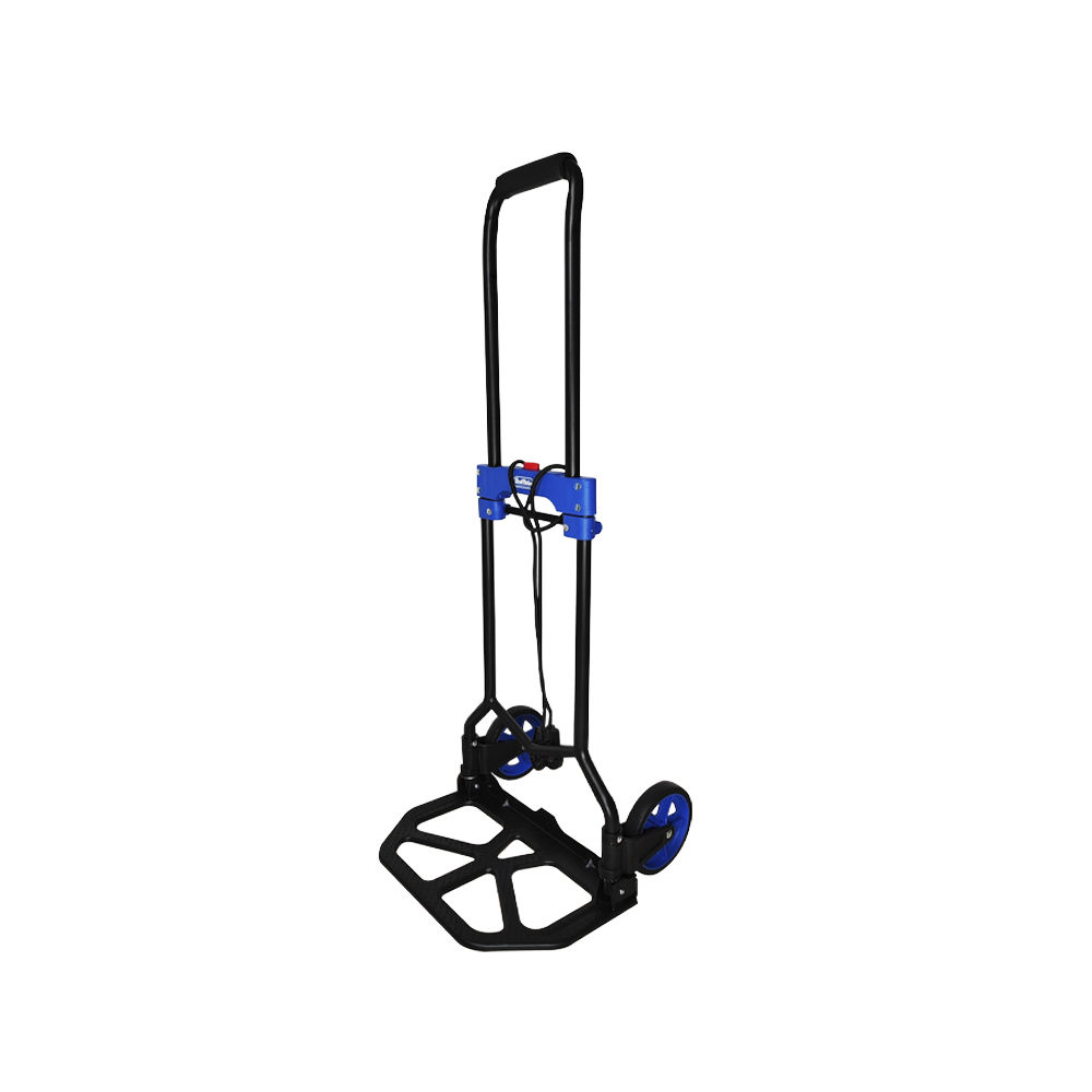 [H06100] Carretilla Plegable 60kg Acero. Negro.