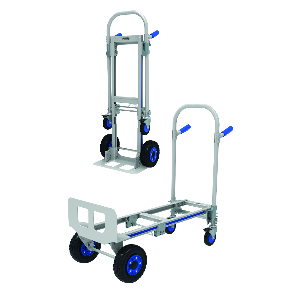 [H06120] Carretilla Industrial Multiuso 250kg. Aluminio. 550lbs. Multipropósito