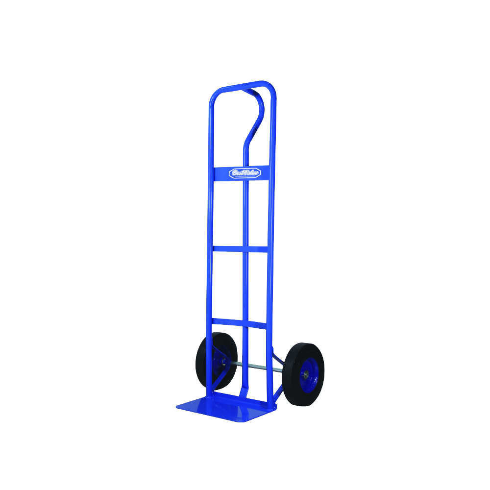 [H06130] Carretilla 200kg Acero Llanta Solida. Azul.