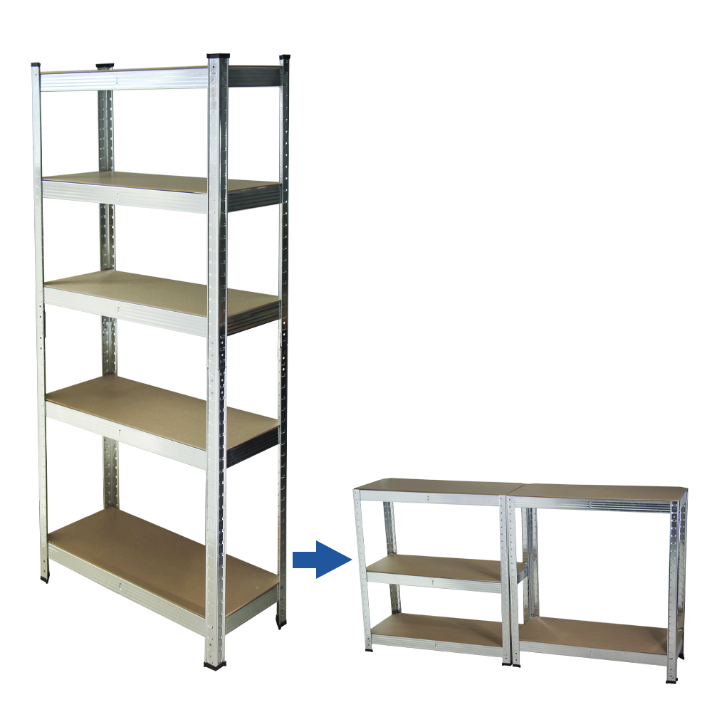 [H06200] Estanteria 5 Niveles Metal. Galvanizado. 175kg