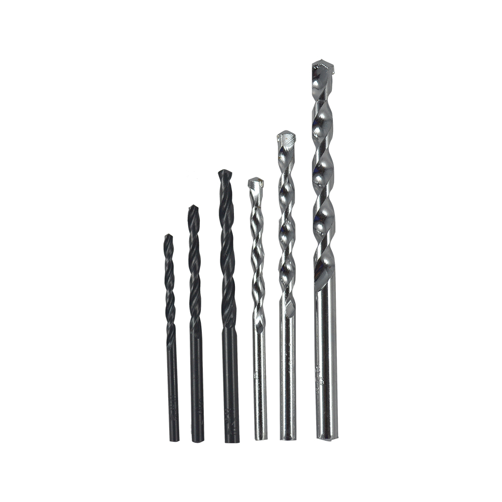 [H07049] Juego Brocas Metal/concreto 6p. Masonry. 6 Pcs