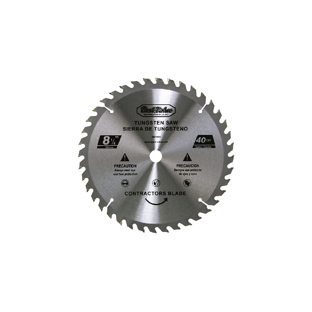 [H07085] Sierra Circular 8-1/4 40dts. Tungsteno. 40tpi