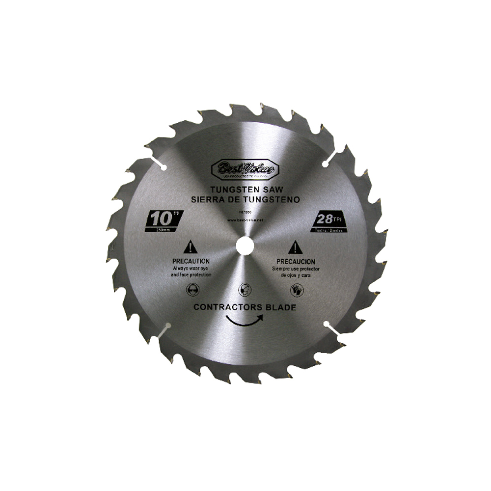 [H07086] Sierra Circular 10 28dts. Tungsteno. 28tpi