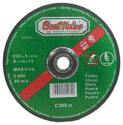 [H07411] Disco Para Cortar Concreto 4-1/2 X 7/64. Verde. 1/8