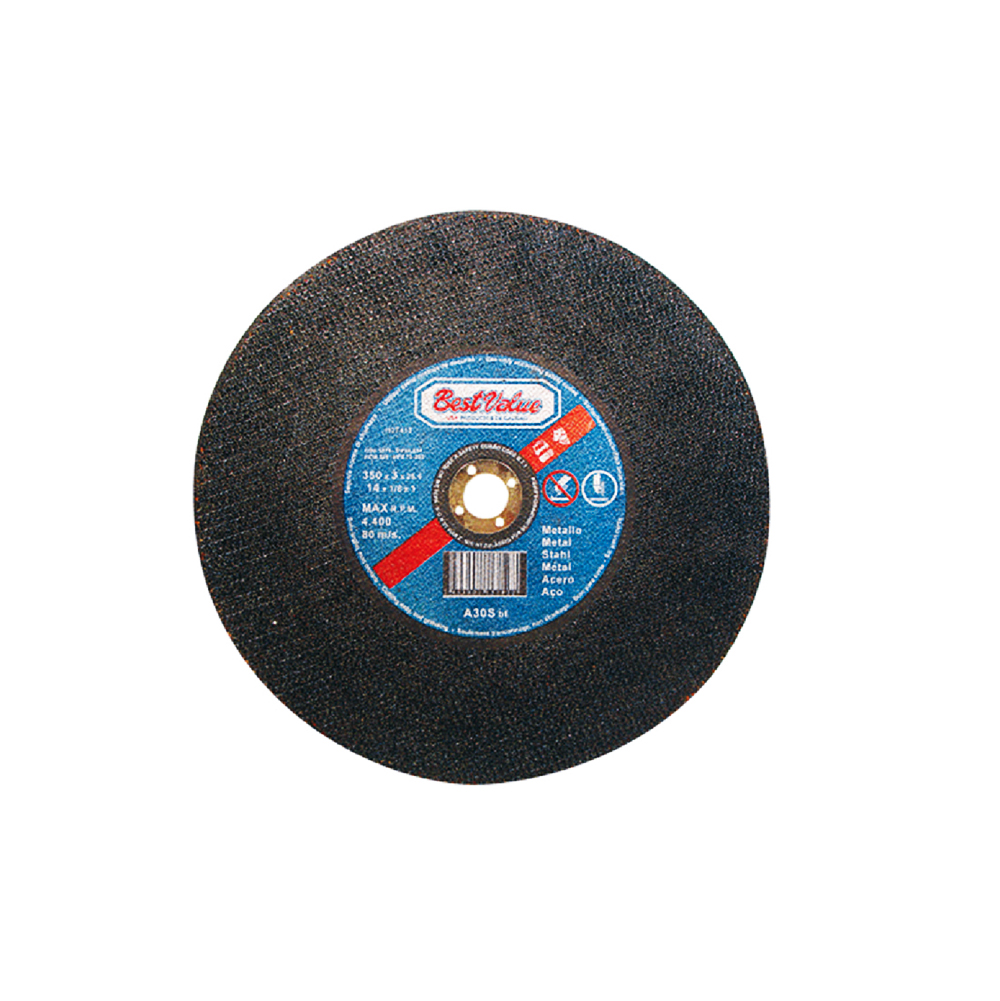 [H07415] Disco Para Cortar Metal 14 X 1/8. Negro. 1/8