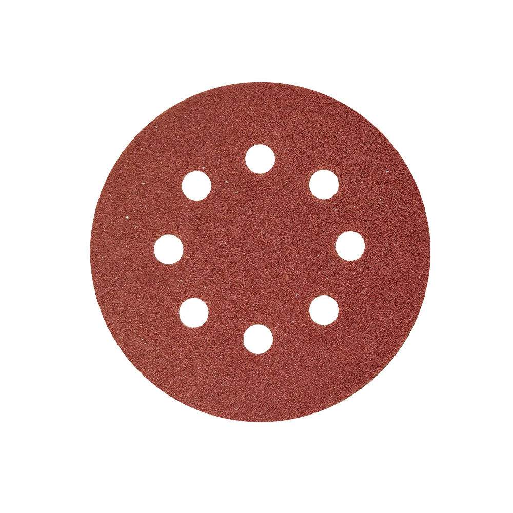 [H07461] Disco De Lija 5 Gano 60g 5pzas. Rojo. #60