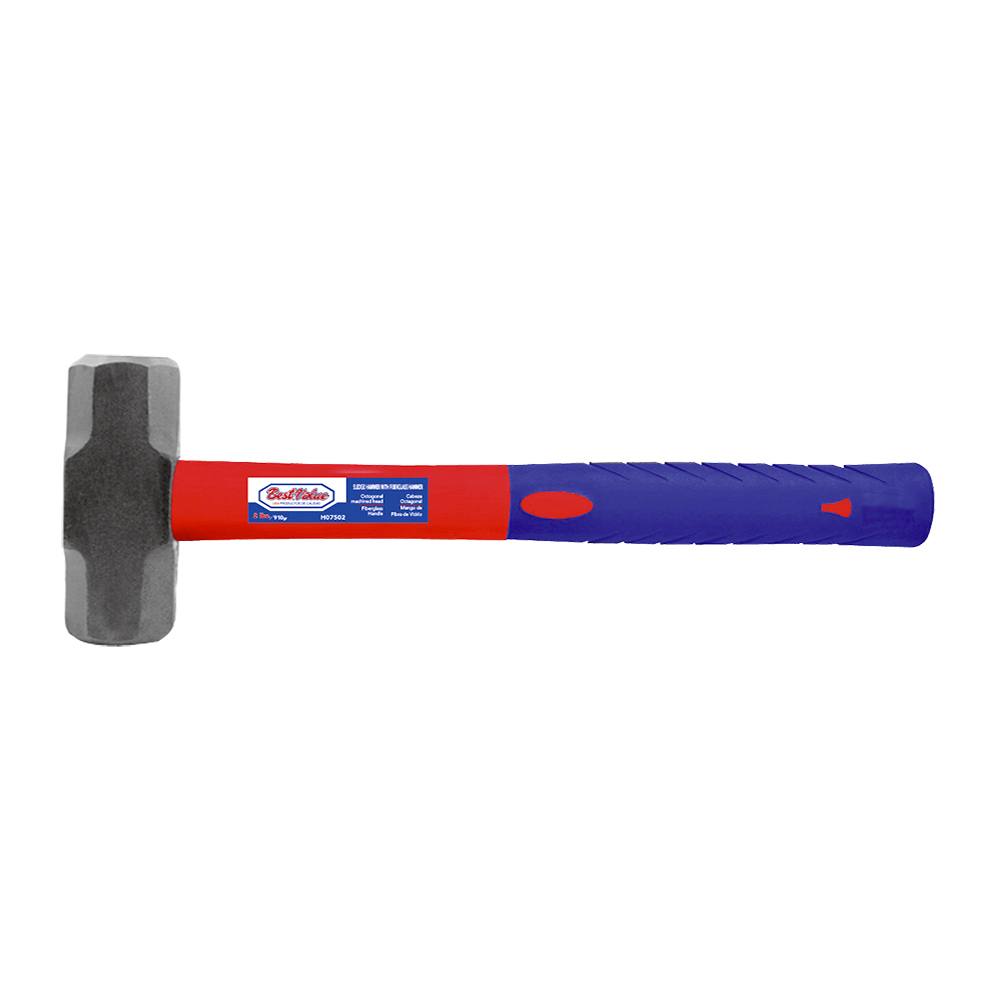 [H07502] Mazo M/fibra/vidrio 2 Lbs. Acero. 2lbs(910gr)