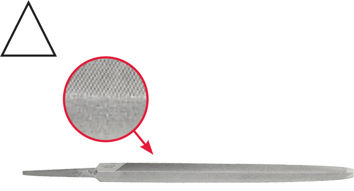 [H0760106] Lima Triangular 6 Bestvalue Para Machete.