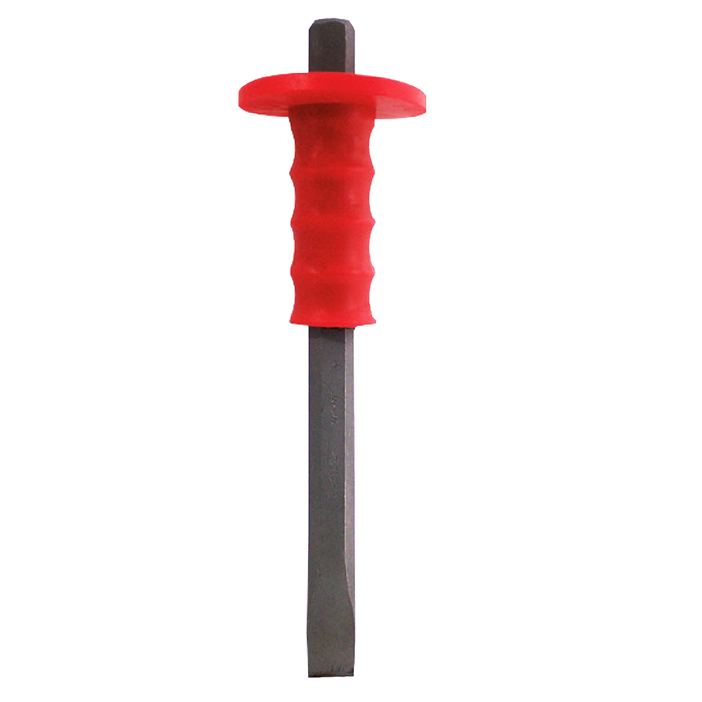 [H0770209] Cincel 1 X 12 Con Protector. Rojo.