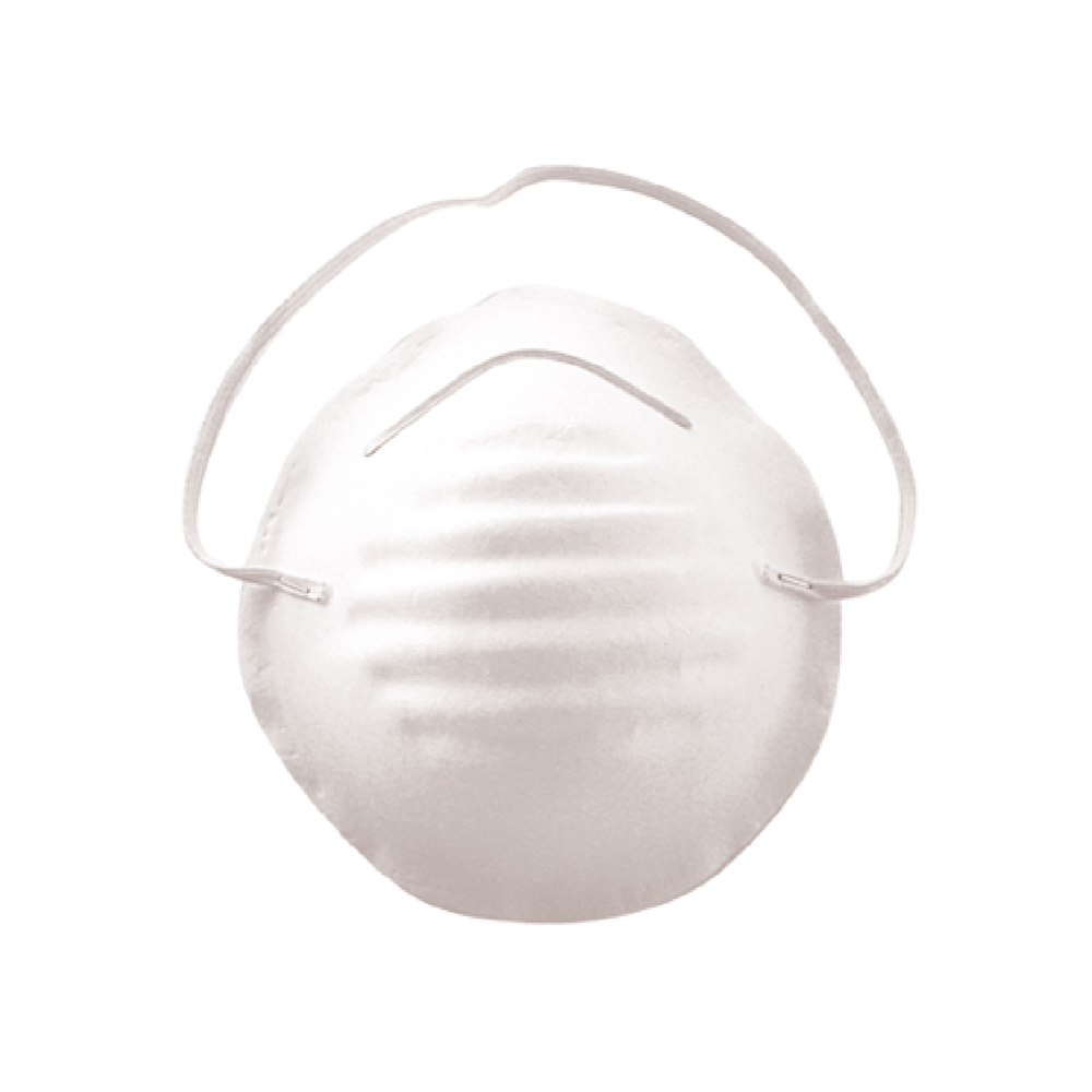[H11000] Mascarilla Desechable Para Polvo Bestvalue. Blanco. 50 Pcs