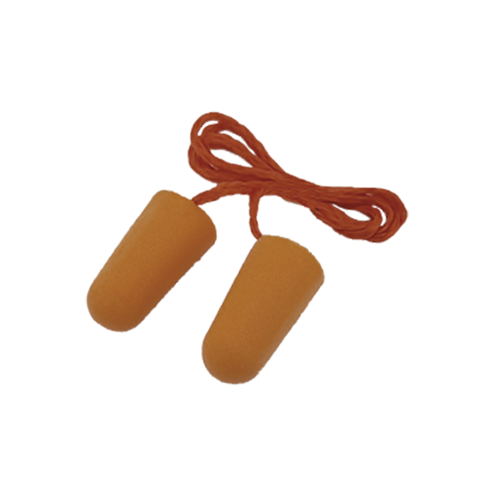 [H11037] Tapones De Oido Desechable Con Cordon 50 Pares. Poliuretano. Pares