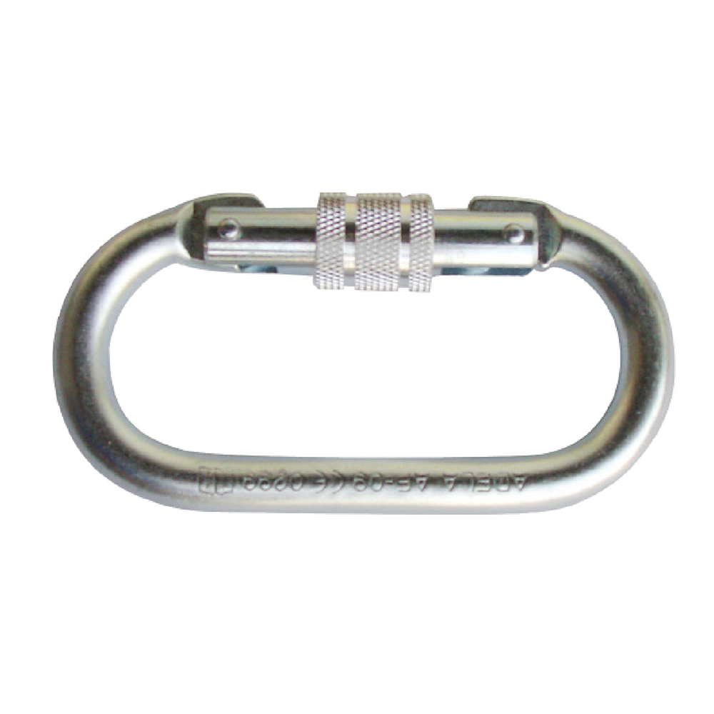 [H11068] Mosqueton Para Linea De Vida Bestvalue. Gris. 4-1/4. Multipropósito