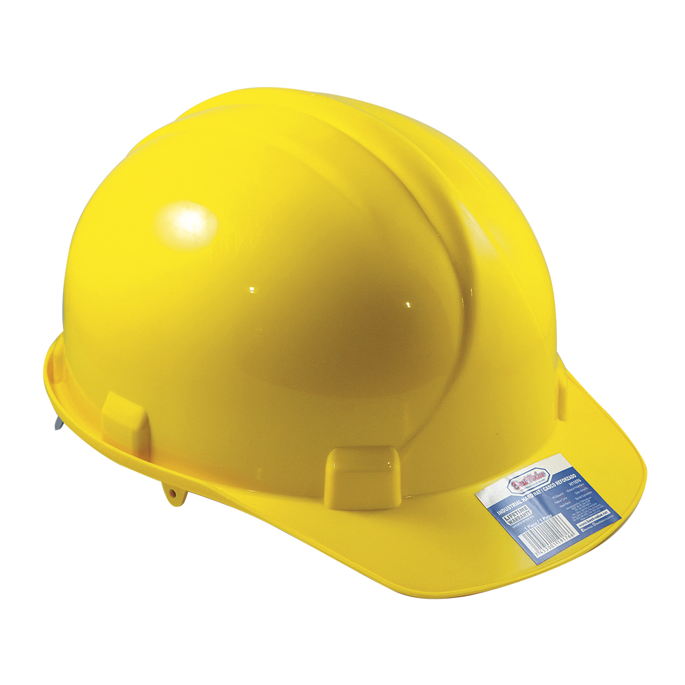 [H11076] Casco Plastico Amarillo. Standard
