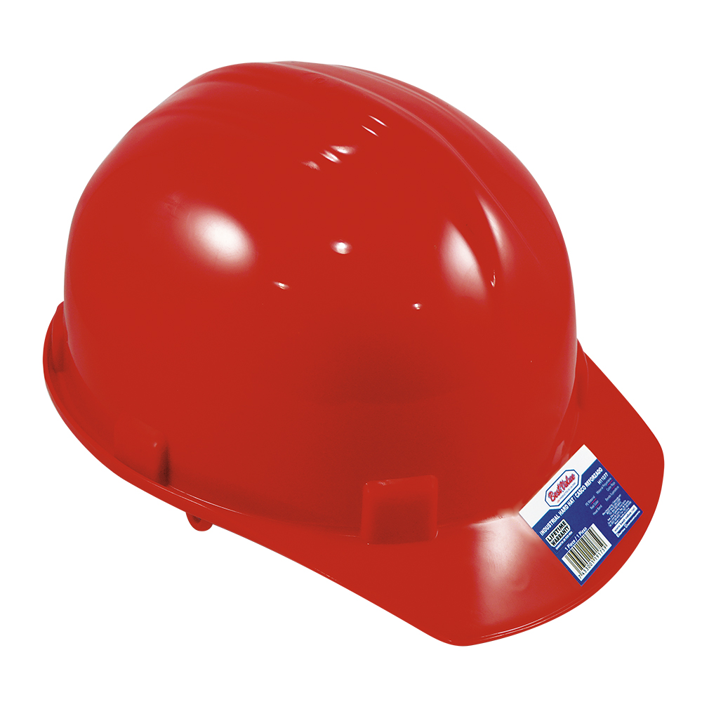 [H11077] Casco Plastico Rojo. Standard