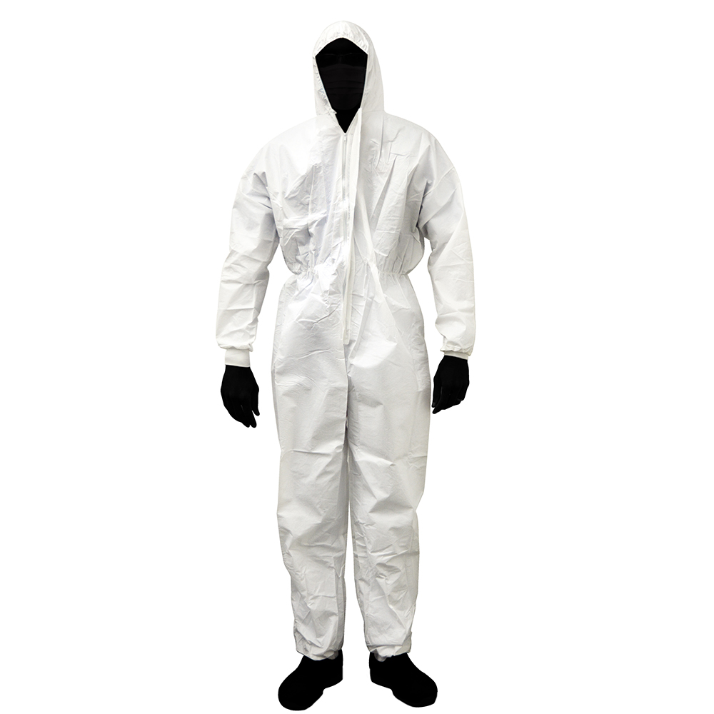 [H11089] Ropa D/proteccion Quimica Talla L. Blanco