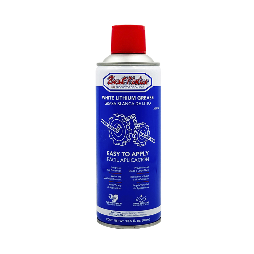 [A03156] Gasa Blanca De Litio. Blanco. 400ml. (en Spray)