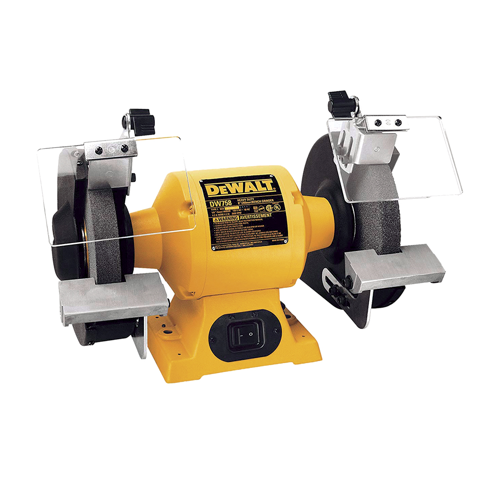 [H1811201] Esmeril De Banco Dewalt 8 Dw758. Electrica. 3/4 Hp
