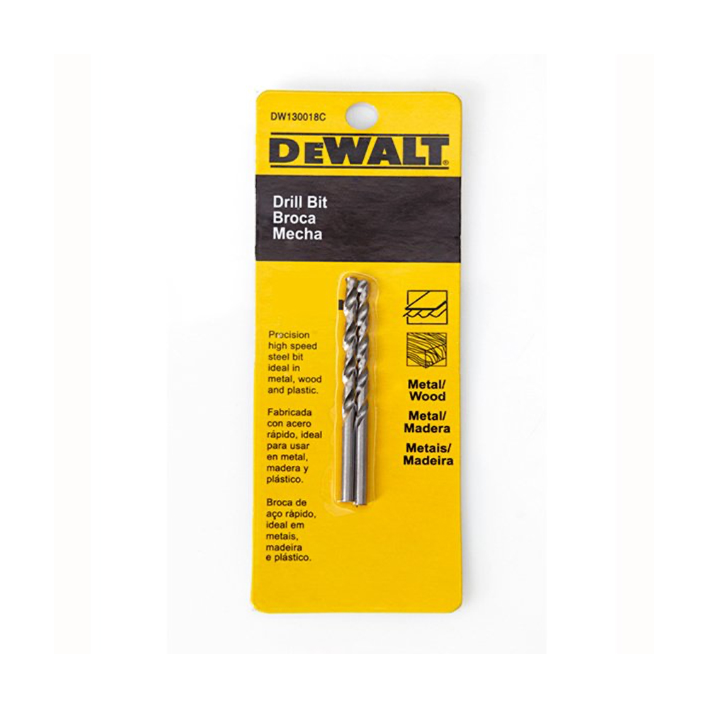 [H1820998] Broca Metal Hss (2 Pzas) 1/16dw130116c. Acero De Alta Velocidad. 1/16