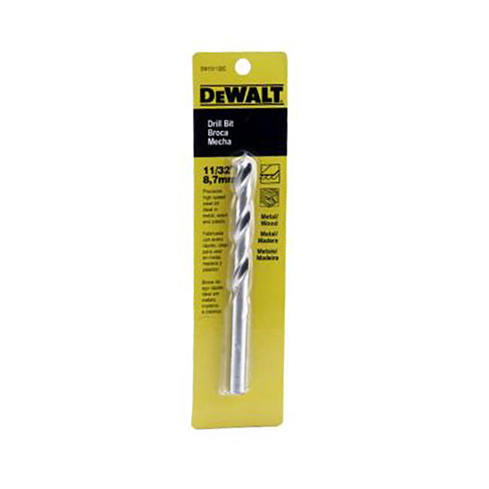 [H1821005A] Broca Metal Hss 11/32 Dw131132c. Acero De Alta Velocidad.