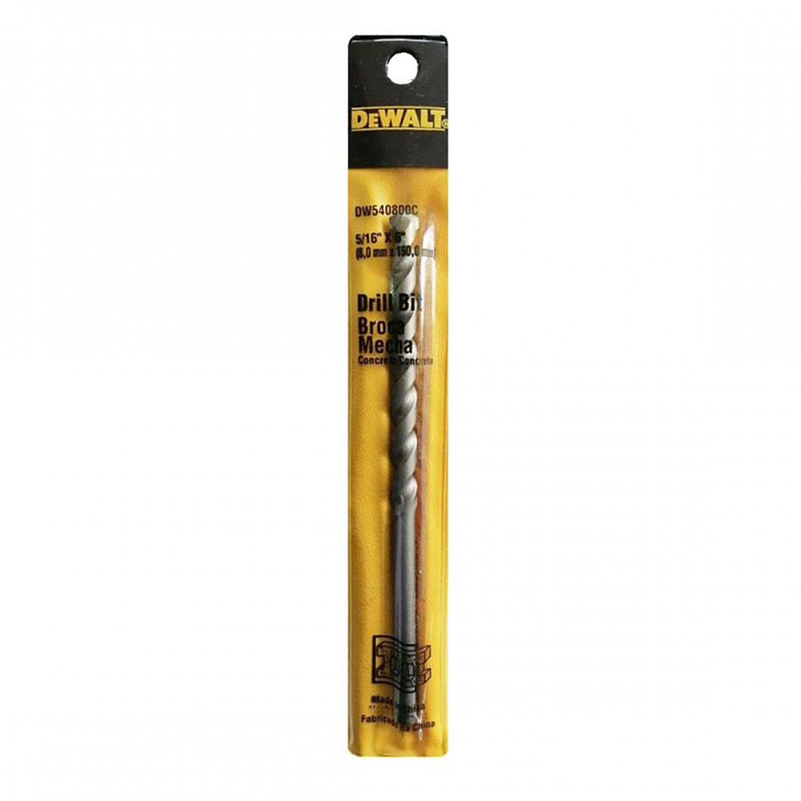 [H1821008A] Broca Percusion 5/16x6 Dw540800c. Carburo De Tungsteno. 5/16 X 6