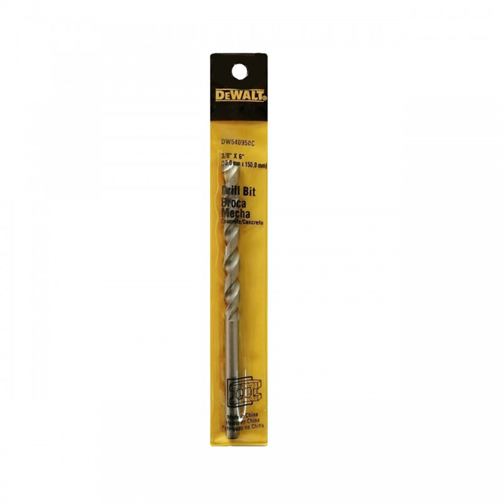 [H1821010] Broca Percusion Dw 3/8 X 6 Dw540950c. Punta Carburo.