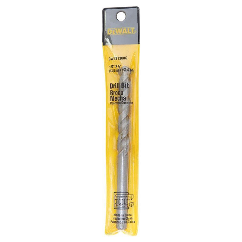 [H1821011] Broca Percusion Dw 1/2 X 6 Dw531300c. Punta Carburo.
