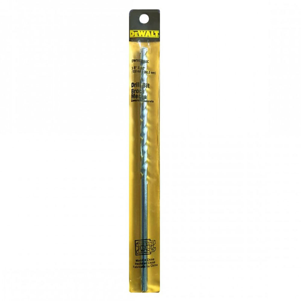 [H1821013] Broca Percusion Dw 3/8 X 12 Dw560950c. Punta Carburo.