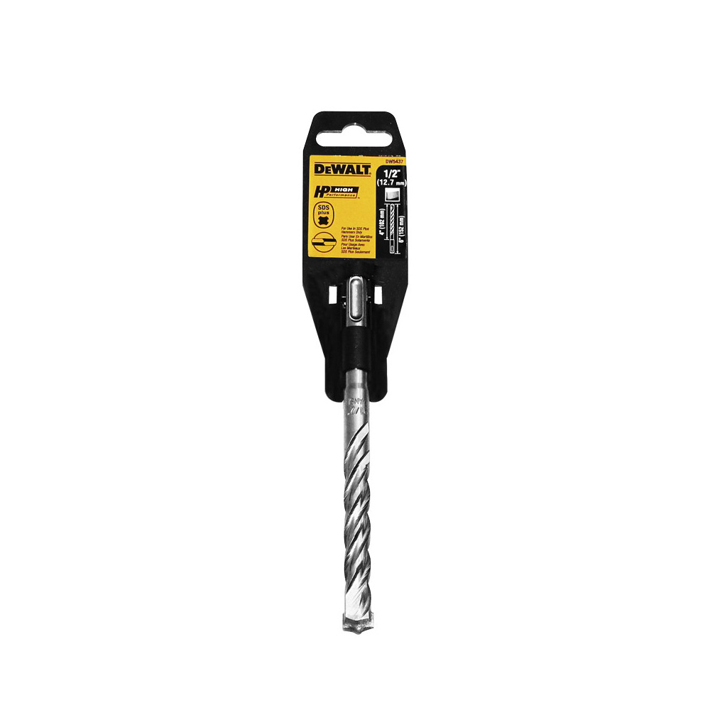 [H1821057] Broca Sds Plus Dw 1/2x4x6 Dw5437. Punta Carburo. 1/2 X 4 6