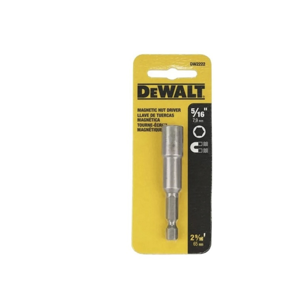 [H1821402] Porta Dado 5/16x2-9/16 Dewalt Dw2222. Acero. 5/16 X 2-9/16