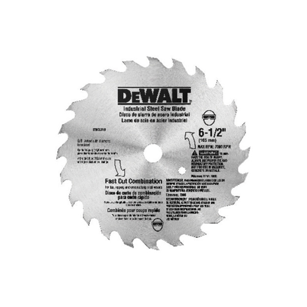 [H1821998] Disco Sierra Madera Dw 6-1/2x24d Dw3310. Carburo De Tungsteno. 6-1/2 X 24d