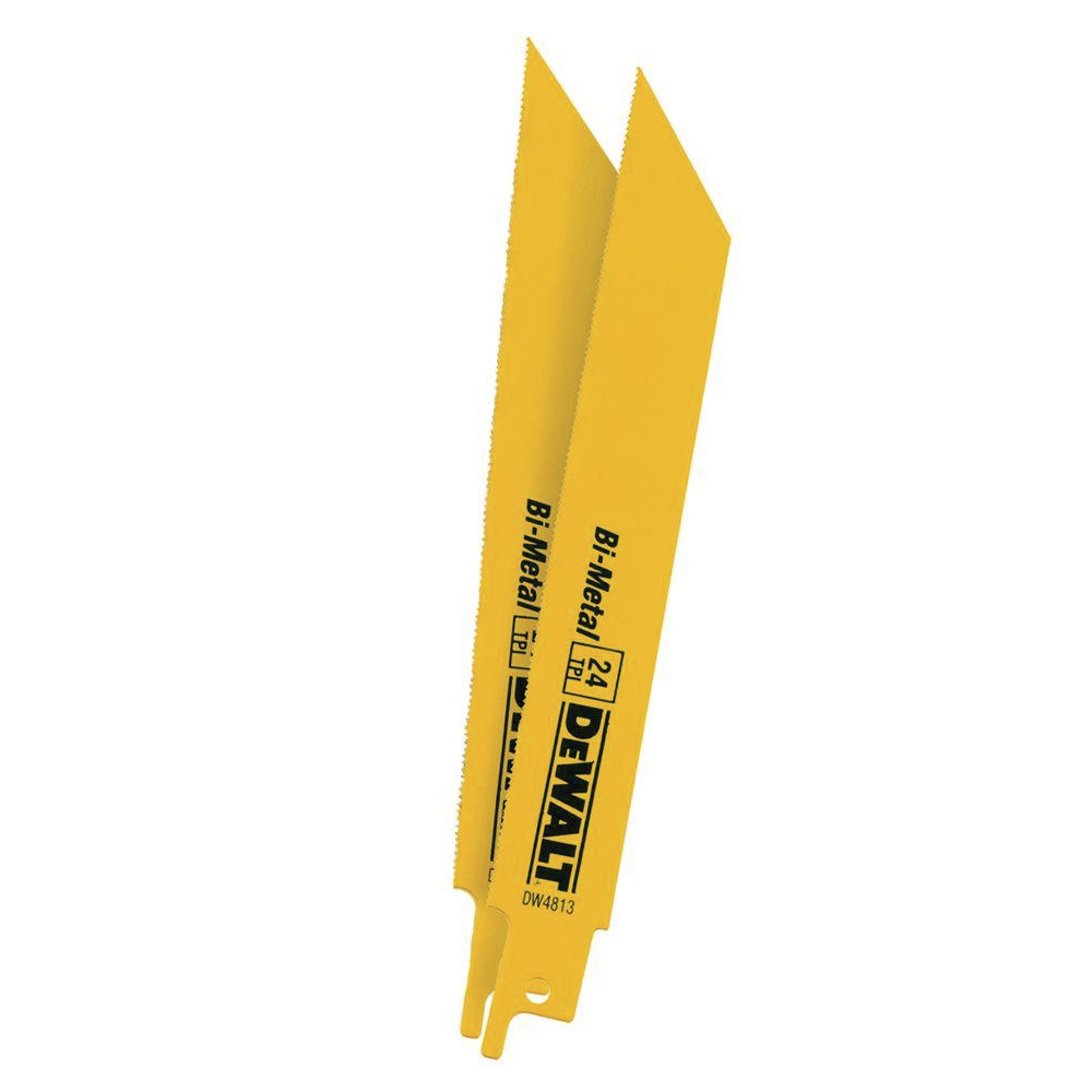 [H1822309] Hoja Para Sierra Sable Metal (2) 6x24d Dw4813-2. Acero Cobalto. 6 X 24d