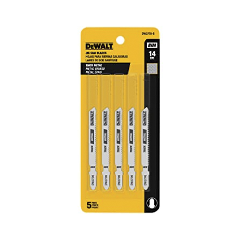 [H1822314] Hoja Para Caladora Tipo T Metales Gueso 3x14d Dw3770-5