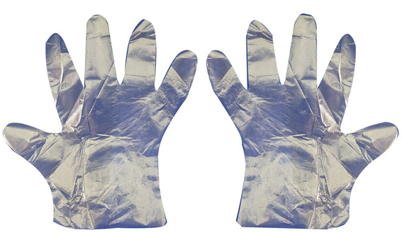 [H19109] Guantes Plasticos Desechables (paq. 100 Pcs). Pe. 11(280mm)