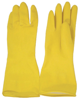 [H19153] Guante De Latex Xtra Large. Celeste. Grande