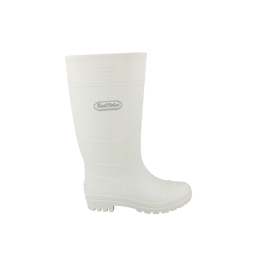[H19639] Nuevo Botas D/pvc Blanca Sanitaria Talla 11. Blanco. 11