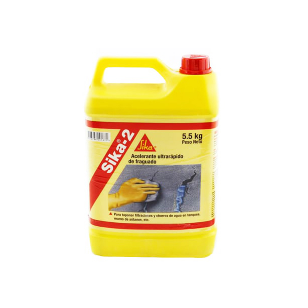 [A04004] Sika-2 (5. 5 Kg). Rojo. 5. Kg