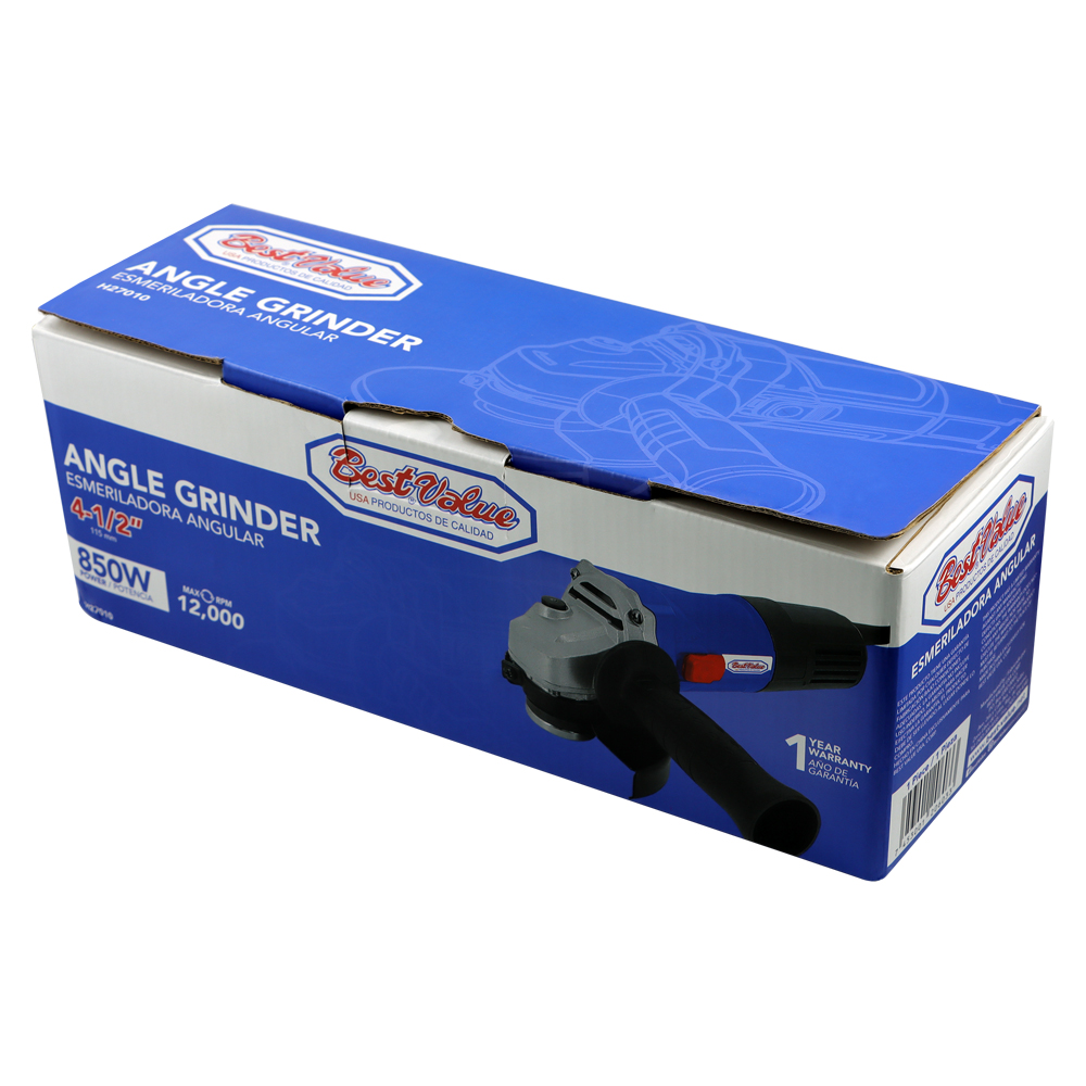 [H27010] Esmeriladora Angular 4-1/2 850w 120v 60hz. Azul.