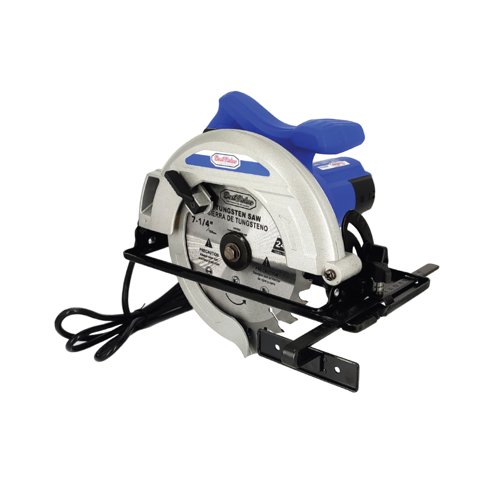 [H27012] Sierra Circular 1400w 110-120v 60hz. Azul. 7-1/4