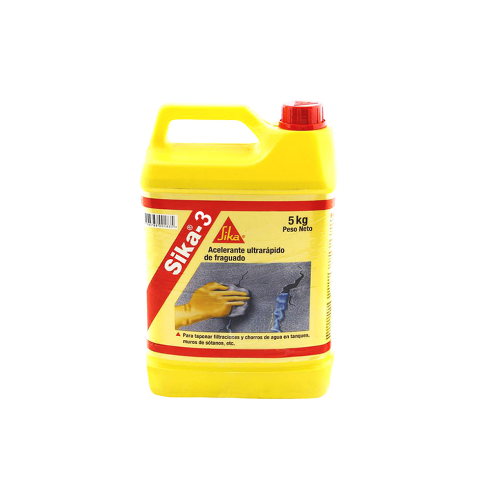 [A04005] Sika-3 (5 Kg). Líquido Verde. 5 Kg