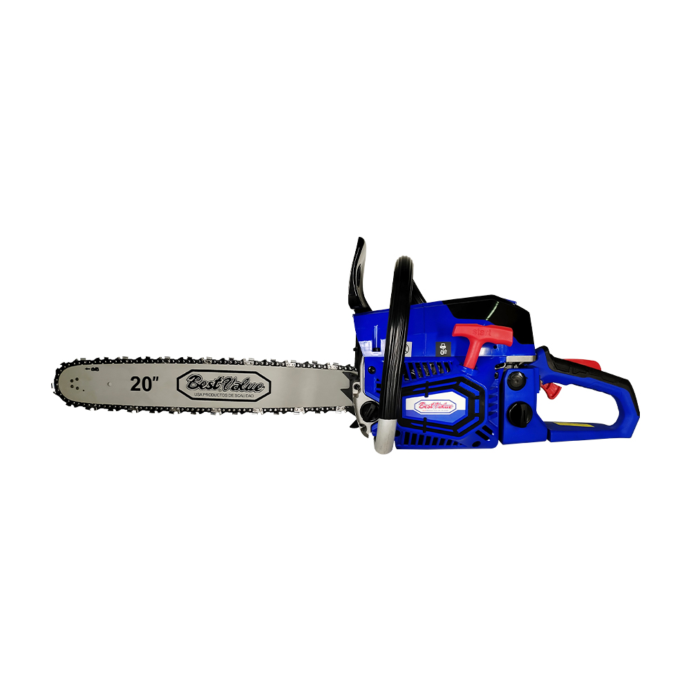 [H27075] Motosierra A Gasolina 20 58cc. Azul. 58cc