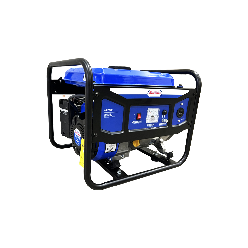 [H27100] Nuevo Generador De Gasolina 1kw 6l 120v. Azul. 2100w
