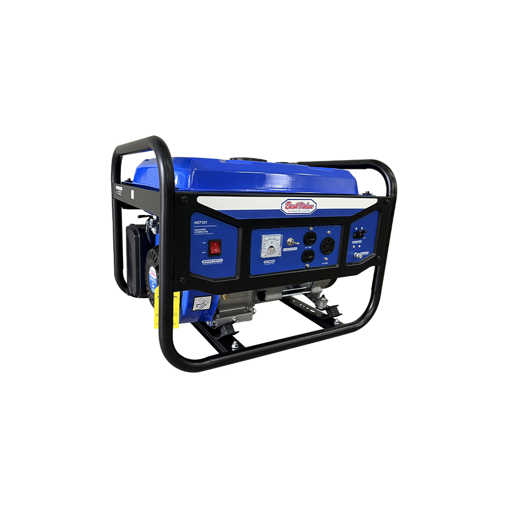 [H27101] Nuevo Generador De Gasolina 3kw 15l 120-220v. Azul. 5100w