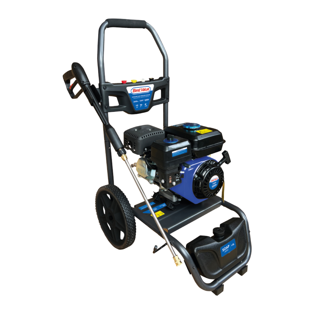 [H27111] Hidrolavadora A Gasolina 3450psi 7. 0hp 3. 6l. Azul. 5200w