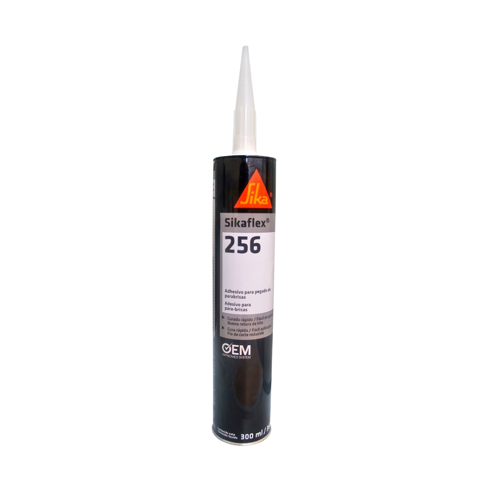[A04012] Sikaflex-256 Negro Para Parabrisas. Negro. 300 Ml