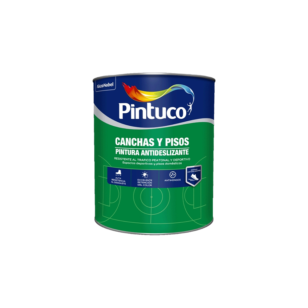 [A14703] Pintura Para Canchas Base Accent 1gl